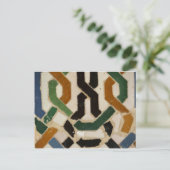 Alhambra Wall Tile #2 Briefkaart (Staand voorkant)