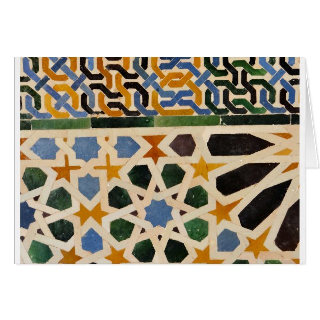 Alhambra Wall Tile #3 (Voorkant Horizontaal)