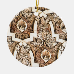 Alhambra Wall Tile #7 Keramisch Ornament