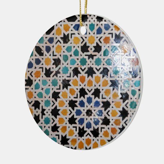 Alhambra Wall Tile #9 Keramisch Ornament (Links)