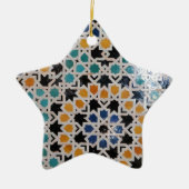 Alhambra Wall Tile #9 Keramisch Ornament (Voorkant)