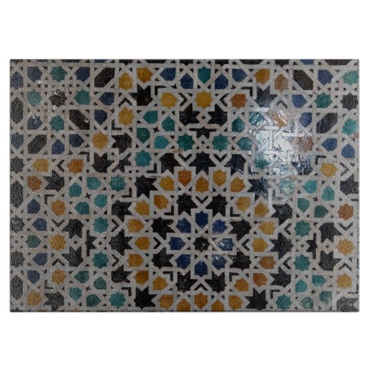 Alhambra Wall Tile #9 Snijplank (Voorkant)