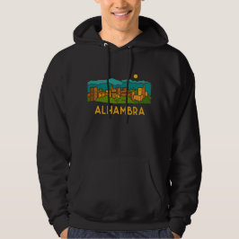 Alhambra Zonsondergang 2 Hoodie