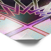 Alhambraontwerp Foto Afdruk (Hoek)