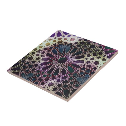 Alhambraontwerp Tegeltje (Zijkant)