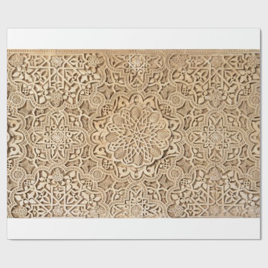 Alhambrapatroon Cadeaupapier (Vlak)