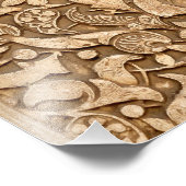 Alhambrapatroon Foto Afdruk (Hoek)