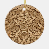 Alhambrapatroon Keramisch Ornament (Voorkant)