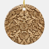 Alhambrapatroon Keramisch Ornament (Achterkant)