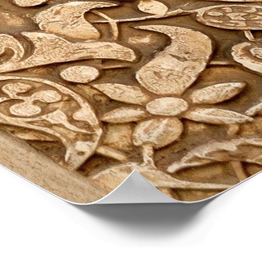 Alhambrapatroon Poster (Hoek)