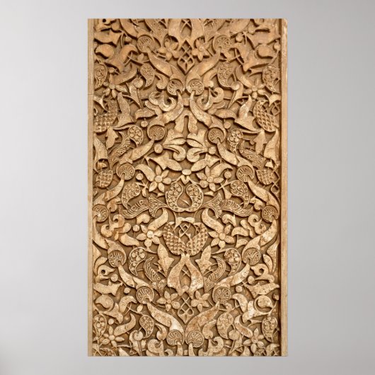 Alhambrapatroon Poster (Voorkant)