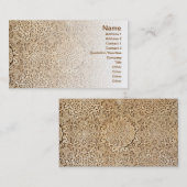 Alhambrapatroon Visitekaartje (Voorkant / Achterkant)