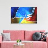 Alhamdolliah001 Canvas Afdruk (Insitu (Woonkamer))