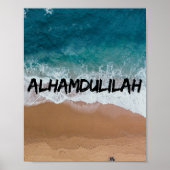 Alhamdulilah Beach Home Poster (Voorkant)