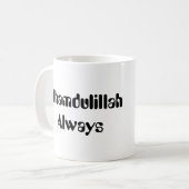 Alhamdulillah Altijd Koffiemok (Voorkant links)