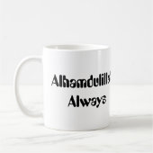 Alhamdulillah Altijd Koffiemok (Links)