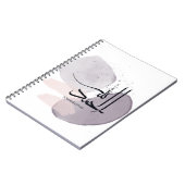 Alhamdulillah Arabic Calligraphy – Minimal Elegant Notitieboek (Linkerzijde)