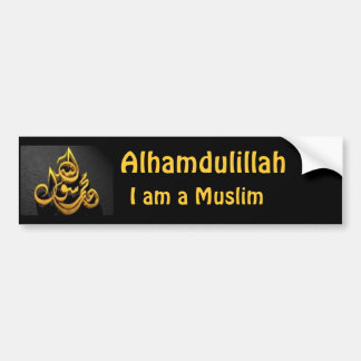 Alhamdulillah Bumpersticker