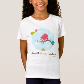 Alhamdulillah ik heb een vrolijke familie Kinder T T-shirt