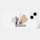Alhamdulillah in moderne Arabische kalligrafie, ال Case-Mate iPhone Case (Achterkant (horizontaal))