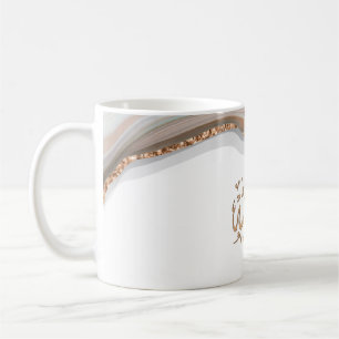 Alhamdulillah kalligrafie-bedankt naar Allah Koffiemok