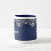 Alhamdulillah mok Blue Turks ontwerp (Midden)