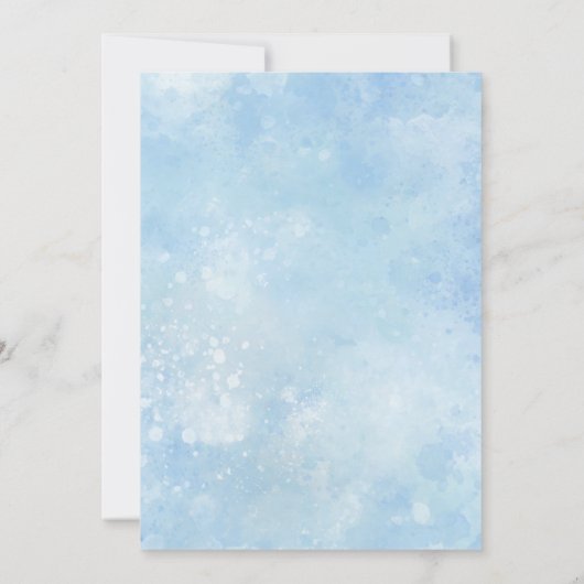 Alhamdulillah muslim baby boy birth announcement kaart (Achterkant)