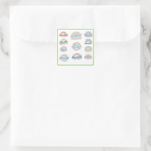 Alhamdulillah Sticker – Pastel Gratitude Reminder (Tas)