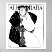 Ali Baba, Aubrey Beardsley Poster (Voorkant)
