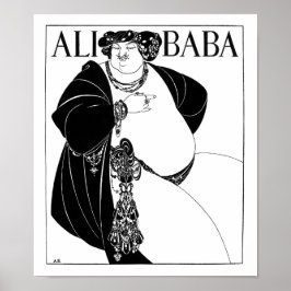 Ali Baba, Aubrey Beardsley Poster