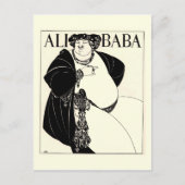 Ali Baba door Aubrey Beardsley Briefkaart (Voorkant)