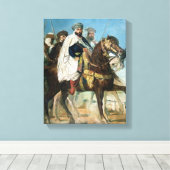 Ali Ben Ahmed, de laatste kalf van Constantine Canvas Afdruk (Insitu (Houten vloer))