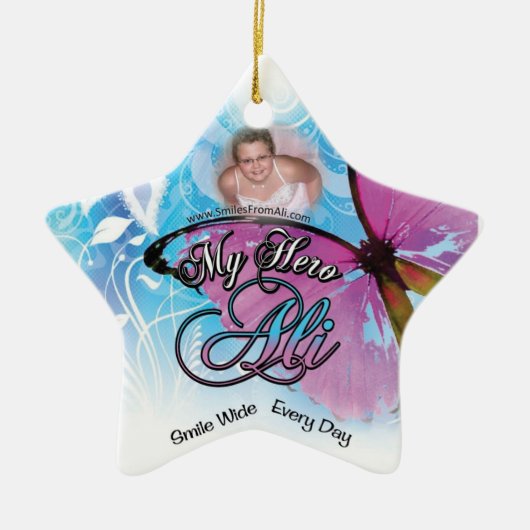 Ali Borgen Star Ornament (Voorkant)