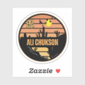 Ali Chukson, Arizona Sticker (Vel)