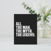 Ali naam, Ali De Man De Mythe De Legende Briefkaart (Staand voorkant)