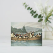 Ali Pasha (1741-1822) van de Janina-jacht op het B Briefkaart (Staand voorkant)