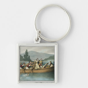 Ali Pasha (1741-1822) van de Janina-jacht op het B Sleutelhanger