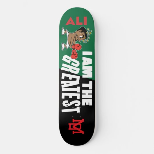 ALI  PERSOONLIJK SKATEBOARD (Voorkant)