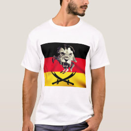 Ali, Zulfiqar Swords & German Flag T-Shirt