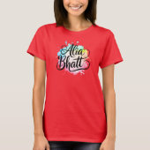 Alia Bhatt bollywood T-shirt (Voorkant)