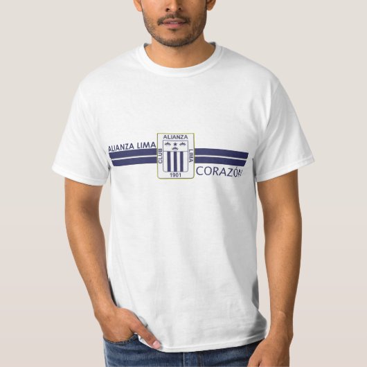 Alianza Lima corazon T-shirt (Voorkant)