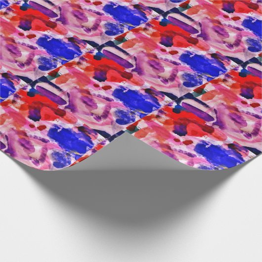 Alia's Waterverf Art Cadeaupapier (Hoek)