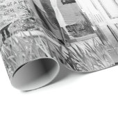 Alica Paul Suffrage Historische foto's Collage Cadeaupapier (Rol Hoek)