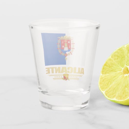 Alicante (Alacant) Shot Glas (Achterkant)