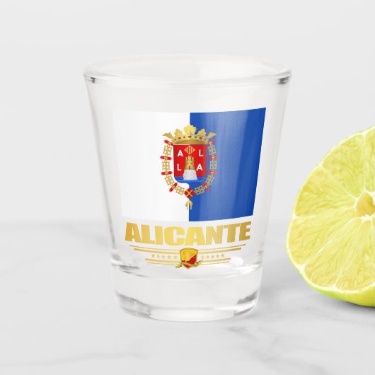 Alicante (Alacant) Shot Glas (Voorkant)