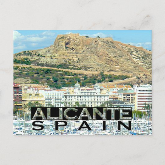 Alicante Briefkaart (Voorkant)