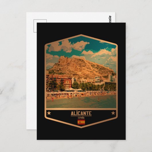 Alicante Briefkaart (Voorkant / Achterkant)