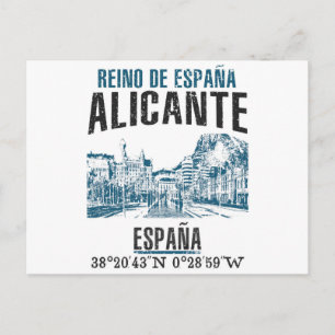 Alicante Briefkaart