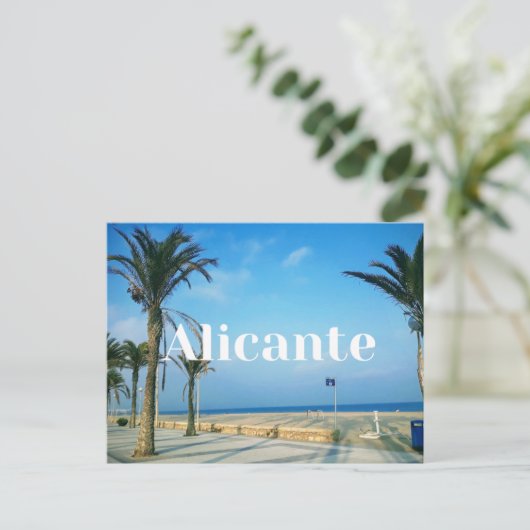 Alicante, Campello Briefkaart (Spanje) (Staand voorkant)
