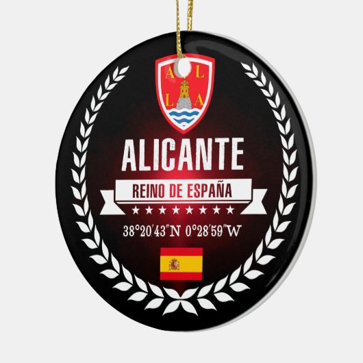 Alicante Keramisch Ornament (Links)
